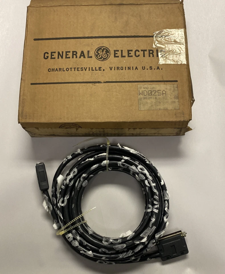 GE FANUC,IC600WD025A,EXPANSION RACK I/O CABLE 25FT NOS - Image 1 of 3