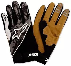 AlpineStars Mens Gravity Bike Cycling Glove Cool Gray White MD - Picture 1 of 1