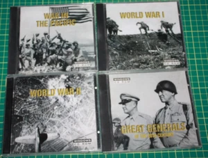 PC Software: Lot of 4 Military Multimedia CD-Rom: World War 1, World War 2 - Picture 1 of 13