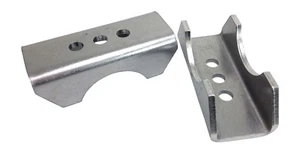 Par de perchas de resorte de hoja WFO Concepts para resortes de 2,5", soldadura, universal - Imagen 1 de 3