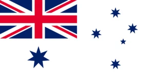 BECC Cotton Flags Australia Naval Ensign for Model Boats, Dioramas & Railways - Picture 1 of 2