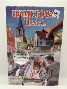 Hometown USA Design and Build Your Own Model Town for Macintosh - Picture 1 of 8