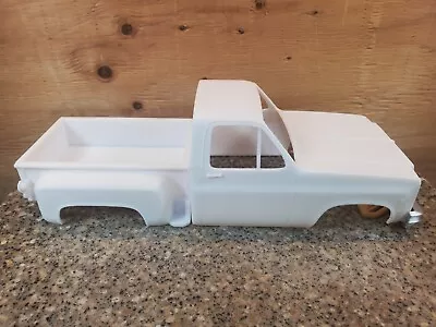 3D Printed RC CAR Fits WPL 1970s Chevy Truck C10 Stepside 1/16 Body PLA Plastic - Image 1 of 4