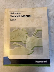 2019 KAWASAKI KX450 OEM SERVICE MANUAL BOOK - Bild 1 von 2