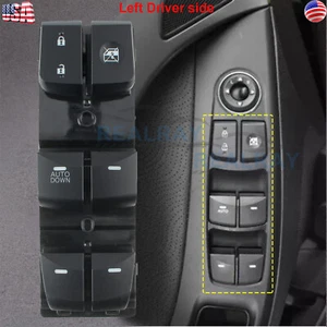 Master Power Window Switch for Hyundai Elantra 2011 2012 2013 2014 2015 Black LH - Picture 1 of 8