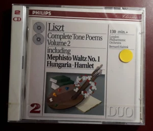 LISZT :COMPLETE TONE poems vol.2-HAITINK/MEPHISTO-HAMLET-HUNGARIA *CD NEW SEALED - Picture 1 of 2