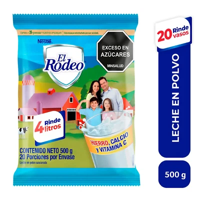 Colombia El Rodeo Leche Endulzada en Polvo, 500g x Bolsa. Leche en polvo Foto 1 de 4
