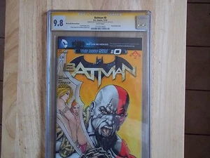 BATMAN #0 OF THE NEW 52 SS CGC 9.8! SPECIAL ART AND SIG NESTOR CELARIO JR ! - Picture 1 of 4