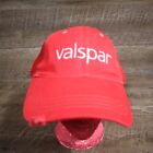 Valspar Paint Hat Lowes Cap Red Distressed Cotton Mesh Strapback
