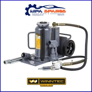 SIP 09844 WINNTEC 20 TON TROLLEY AIR BOTTLE JACK  WITH 80mm EXTENSION - Picture 1 of 1