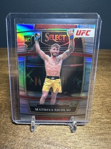 Matheus Nicolau 2022 Select UFC Rookie Card Silver Concourse Level Flyweight #83