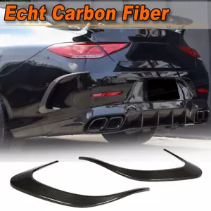 Alerón de aletas traseras de carbono Canards para Mercedes Benz C257 CLS350 CLS53AMG - Imagen 1 de 12