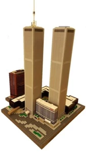 LEGO MOC World Trade Center digital step by step instructions. - Picture 1 of 3