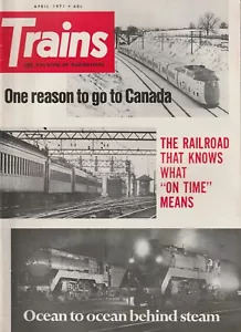 TRAINS Magazine Volume 31 Number 6 April 1971 - Foto 1 di 1