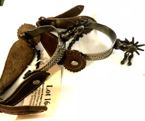 Buerman antike 1880er Ranger 330 Cowboy Sporen Jinglebobs im Katalog - Bild 1 von 5