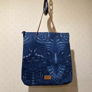 Jean Paul Gaultier Canvas Tote Bag Handtasche Geldbeutel BL GEBRAUCHT guter Z... - Bild 1 von 8