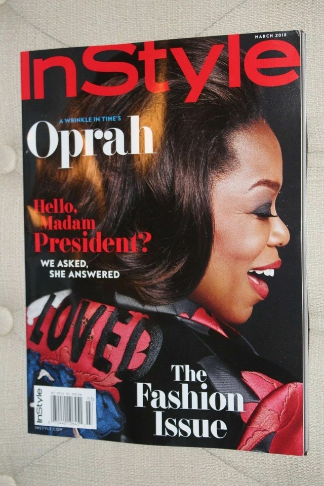 InStyle Magazine - March, 2018 - Oprah Winfrey - No Address Label - Image 1 of 1