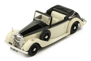 ixo models 1/43 Alvis 4,3 litri drophead convertibile nero/beige chiaro RHD - Foto 1 di 4