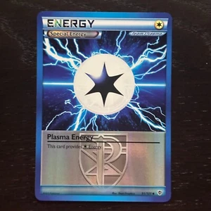 Plasma Energy 91/101 Pokemon Plasma Blast B&W Reverse Holo Uncommon Card VLP - Picture 1 of 2