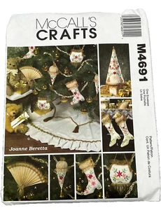 McCall's M4691 Uncut FF Victorian Christmas Sewing Craft Pattern Beretta - Bild 1 von 4