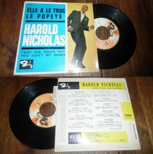 HAROLD NICHOLAS - Elle A Le Truc Rare French EP Soul Funk Beat 63' W/Languette - Imagen 1 de 1