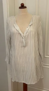 elegante Masai Damen Tunika gestreift,GR.L,38,40,Viskose w.NEU Strandtunika - Bild 1 von 4