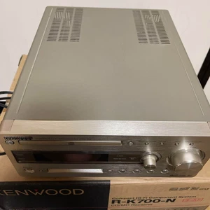 Kenwood R-K700 MD CD Deck Player Schallplatte Kompakt HiFi Silber - Bild 1 von 3