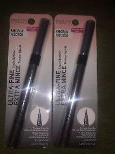 2 Physicians Formula Ultra-Fine Liquid Eyeliners - Ultra Black 6897 Lash Serum - Picture 1 of 3