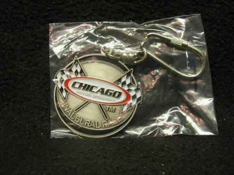 CHICAGO MOTOR SPEEDWAY INAUGURAL RACE 1999 FOR TARGET GRAND PRIX KEY CHAIN Cover