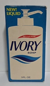 Rare 1982 NOS Vintage Liquid Ivory Soap 9oz Dispenser - Picture 1 of 5