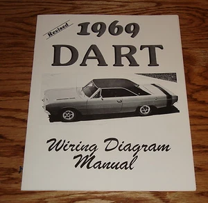 1969 Dodge Dart Schaltplan Handbuch 69 - Bild 1 von 1