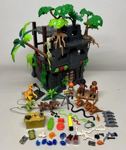 Playmobil Hidden Temple Set 9429 Explorers Hoist Jungle Dinosaurs Figures Lot - Bild 1 von 12