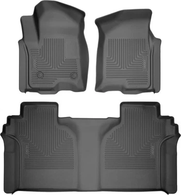 Alfombrillas Husky Liners Weatherbeater | Se adapta a Ford F-150 2015-2025 negras  Foto 1 de 4