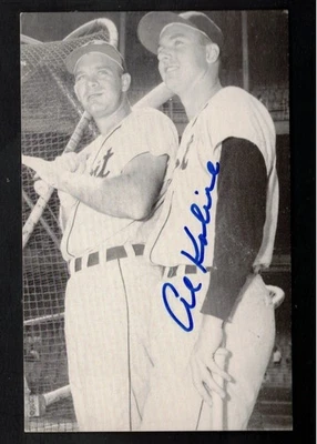 1985 TCMA открытка автограф подпись Al Kaline тигры HOF!! - Изображение 1 из 2