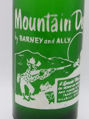 Бутылка MOUNTAIN DEW — BARNEY and ALLIANCE — Hartman — Ноксвилл, Теннесси — 1952 г. - Изображение 1 из 4