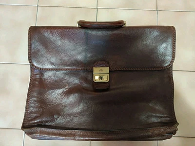 THE BRIDGE BORSA LAVORO VENTIQUATTRORE 24ORE CARTELLA PORTA DOCUMENTI PC PELLE - Imagen 1 de 4