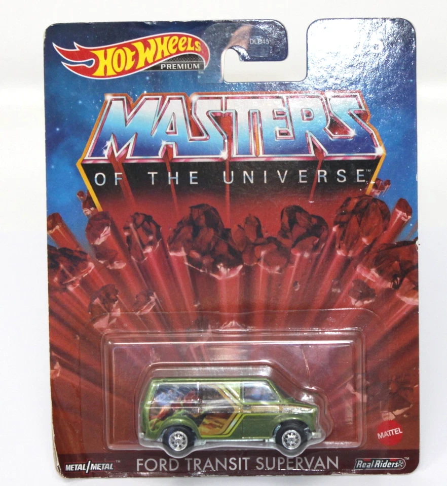 Ford Transit Supervan #HCP01 escala 1:64 Hot Wheels 2023 Master of the Universe Foto 1 de 4