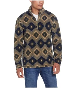 Weatherproof Mens Southwest Printed Sherpa Fleece Jacket, Green, XX-Large - Picture 1 of 1