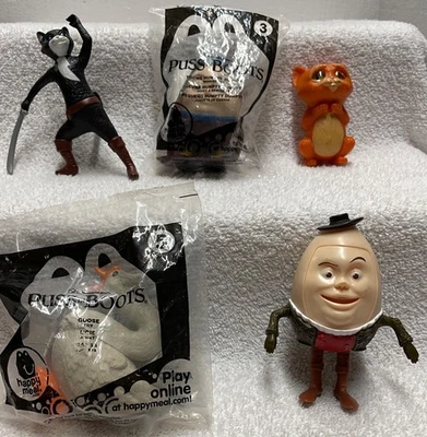 麦当劳 Dreamworks Puss in Boots 玩具您选择 — 第 1/4 张图片