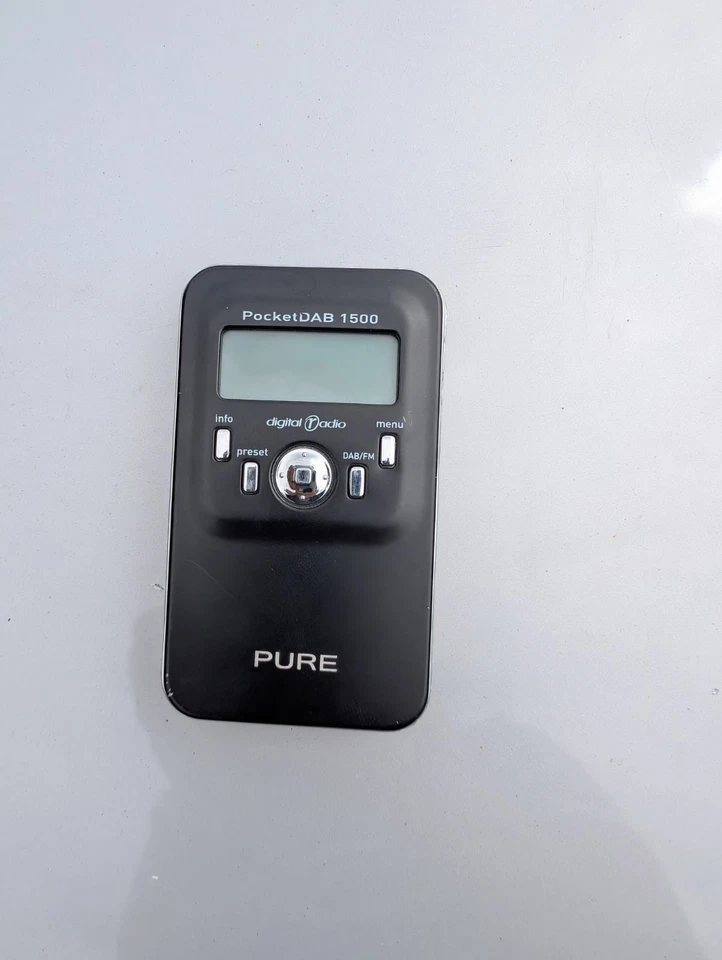 PURE PocketDAB 1500 Digital Radio Portable DAB/FM Pocket Radio (AD)  - Image 1 of 1