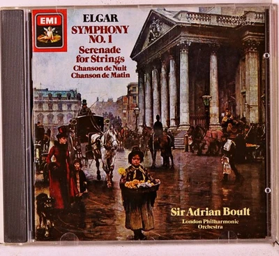 Sir Edward Elgar - Symphony No. 1 / Serenade For S... (CD 1985) - image 1 of 2