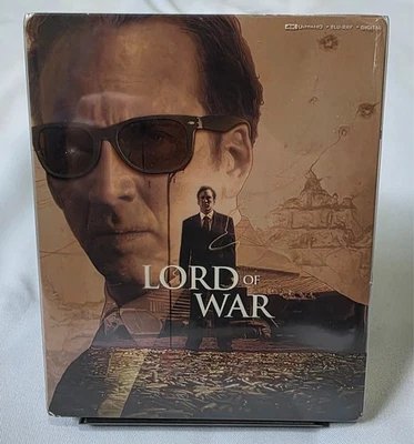Lord of War 4K Ultra HD + Blu-Ray + Digital Lionsgate Steelbook (New, OOP) - Image 1 of 3