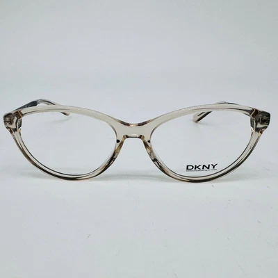 DKNY DY 4671 / 3697 Anteojos Mujer 52-16-140mm-Transparente Beige-100% Original Foto 1 de 4