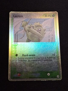 Cacnea 58/100 Holo Reverse Ex tempête de sable Carte pokémon FR - Picture 1 of 13