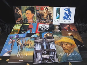LOT OF 20 TASCHEN SOFTCOVER ART BOOKS ESCHER,GIGER,WARHOL.. - Picture 1 of 12