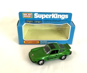 Matchbox SuperKings K-70: Porsche Turbo, 1/43, Green, Vintage 1979. England MNM! - Picture 1 of 17