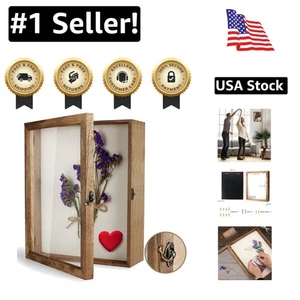Personalisierte Andenken Vitrine 11x14 mit abschließbarem Design und Vintage Look - Bild 1 von 8