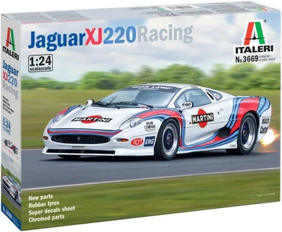 Italeri Jaguar XJ220 Racing Racer Maquette En Plastique Voiture No. 3669 - Image 1 of 4