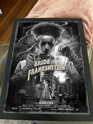 弗兰肯斯坦新娘 (1935) 电影海报,美国发货 — 第 1/3 张图片