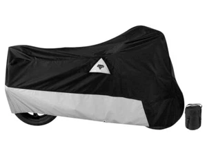 DEFENDER ALL WEATHER MOTORCYCLE COVER X-LARGE D4-400 SPORTBIKE STORAGE COVER NEW - Picture 1 of 8